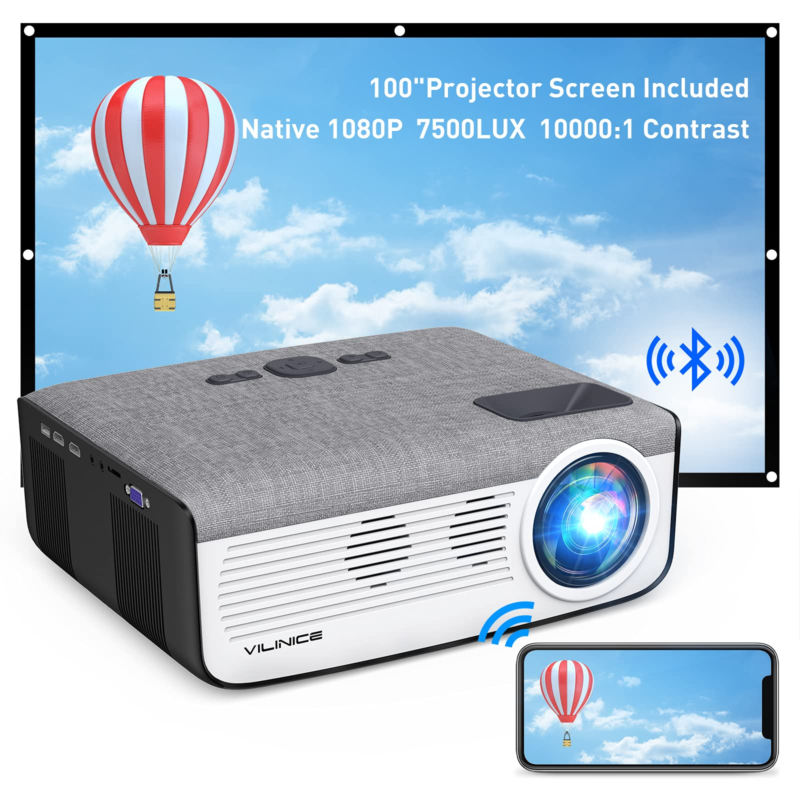 VILINICE Native 1080P Projector – VILINICE