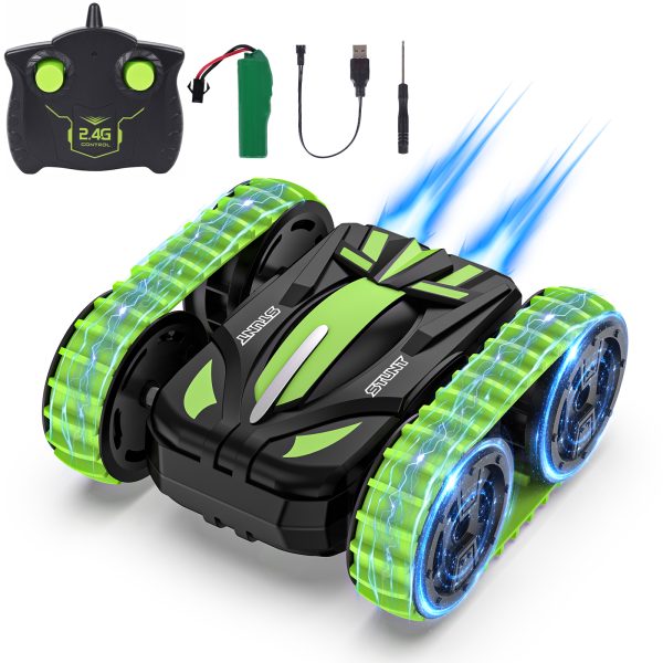 VILINICE RC Stunt Car Remote Control Cars, Double-Sided Driving 360-degree Flips Cars,Kids Toys Boys 6-8