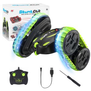 VILINICE Remote Control Car, RC Cars Toys for Ages 5-7, 2.4GHz Double Sided Racing Vehicle 360° Flips Stunt Cars Rechargeable Toy Cars for Boys, 9+ MPH