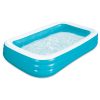 VILINICE Play Day 10-Foot Rectangular Inflatable Family Pool, Blue, Ages 6 and Up, Unisex