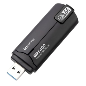 VILINICE Wireless USB WiFi Adapter for PC 5400Mbps Tri-Band 6G/5G/2.4G Wireless Adapter for Desktop PC Laptop Windows11/10/7