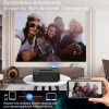 VILINICE Mini WiFi Projector, HD 1080P and 240" LCD Display, with Bluetooth for Home Cinema & Outdoor Movie
