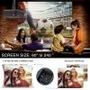 VILINICE Mini WiFi Projector, HD 1080P and 240" LCD Display, with Bluetooth for Home Cinema & Outdoor Movie