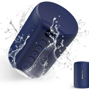 VILINICE Bluetooth Speaker Portable, IPX7 Waterproof Wireless Outdoor Speaker, TWS Pairing and 12H Playtime, Blue
