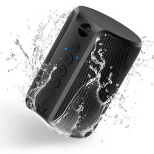 VILINICE Bluetooth Speaker Portable, IPX7 Waterproof Wireless Outdoor Speaker, TWS Pairing and 12H Playtime, Black