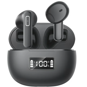 VILINICE Wireless Earbuds, TWS Headphones with APP, Touch Control LED Display, Bluetooth 5.3, Earphones 50 Hrs Playtime