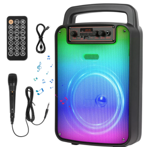 VILINICE Karaoke Machine, Bluetooth Party Speaker with Microphone for Adult