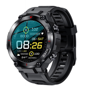 GPS Smart Watch for Men Women, 1.32" Rugged Touch Screen Outdoor Watch with 50+ Sports Modes, Heart Rate, Sleep Quality Monitor, IP68 Waterproof, Message Notification