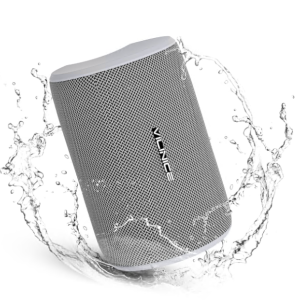VILINICE Bluetooth Speaker Portable, IPX7 Waterproof Wireless Outdoor Speaker, TWS Pairing and 12H Playtime, Grey